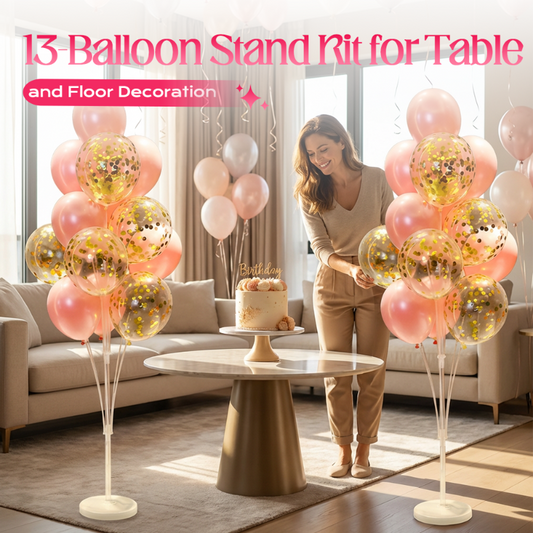 Kit de 13 ballons pour décoration de table et de so
