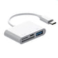 🔌 50% de réduction! 📱 Lecteur 5-en-1 pour Android – Double Adaptateur USB-C, Recharge Rapide & Synchronisation des Données ⚡