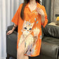 Robe respirante à imprimé chat mignon