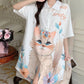 Robe respirante à imprimé chat mignon