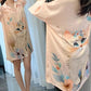 Robe respirante à imprimé chat mignon