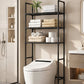 🏠✨ -50% ! Étagère de rangement pratique pour salle de bain & buanderie – Sans perçage – Adhésive & robuste 🛠️