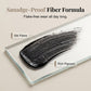Mascara longue tenue et recourbant aux fibres, sans bavure