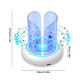 Lampe anti-moustiques et mouches à LED UV à 360