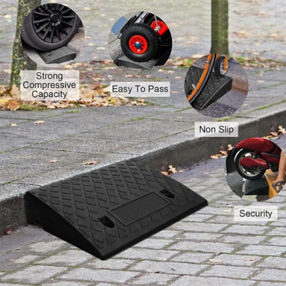-50% Aujourd’hui 🚗✨ Rampe de Trottoir Portable et Légère