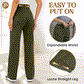 Pantalons Stretch Taille Haute pour Femme