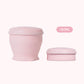 Gobelet de voyage pliable en silicone avec couvercle