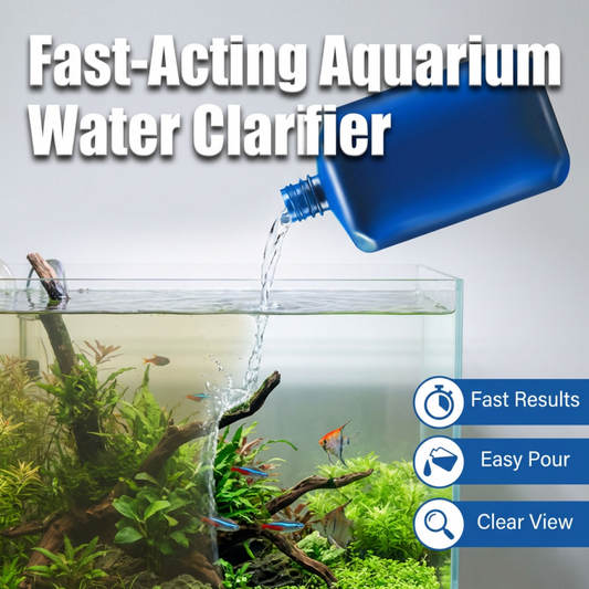 Clarificateur d'eau pour aquarium à action rapide