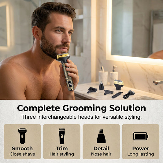 Kit de tondeuse et de rasoir professionnel pour homm