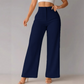 🥳SOLDES 2026🥳Pantalon décontracté à jambes larges unie pour femm
