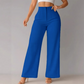 🥳SOLDES 2026🥳Pantalon décontracté à jambes larges unie pour femm