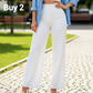 🥳SOLDES 2026🥳Pantalon décontracté à jambes larges unie pour femm