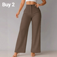 🥳SOLDES 2026🥳Pantalon décontracté à jambes larges unie pour femm
