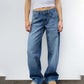 Jean ample style vintage pour femm