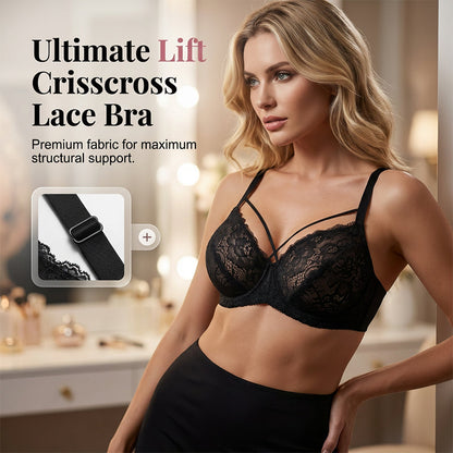 Soutien-gorge à lacets pour femme, offrant un excellent maintie