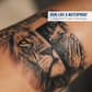 Autocollants de tatouages temporaires pour hommes et femme