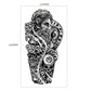 Autocollants de tatouages temporaires pour hommes et femme