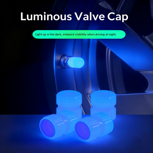 Capuchons de valve de pneu lumineux (lot de 4