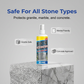 💖🧽Restores Luster, Safe for All Stone🌿 Headstone Restoration Cleaning Spray – Professional Formula | Instantly Removes Moss, Algae & Stains, Brings Back Natural Beauty ✨