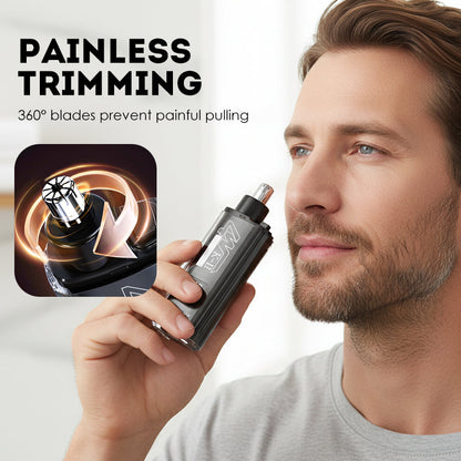 📢📢50 % DE RÉDUCTION !!⏰Tondeuse pour poils du nez et des oreilles avec affichage LE