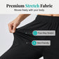 📢📢50 % DE RÉDUCTION !! ⏰Pantalon capri décontracté pour femme, extensible et à séchage rapide