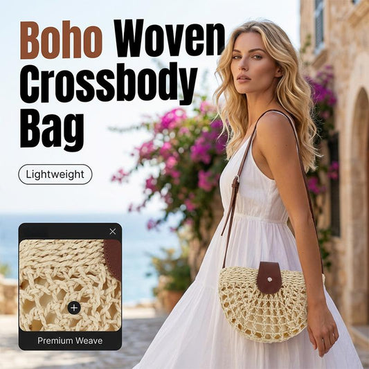 📢📢52 % DE RÉDUCTION !! ⏰Sac à bandoulière tissé pour femme