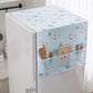 Housse de protection pour réfrigérateur avec poches de rangemen