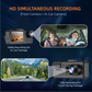 🔥 50 % de réduction 🚗 Caméra embarquée 3 canaux Full HD 1080p avec Wi-Fi