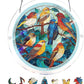 Puzzle en acrylique « Coucher de soleil et mer » à suspendre à la fenêtr