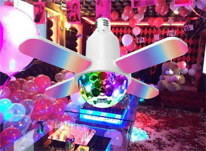 Ampoule LED colorée avec son