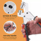 🛠️✨ Pince perforatrice robuste avec œillets – Outil à main en acier au nickel-chrome de 10,5 mm pour le cuir, le tissu et le bricolage