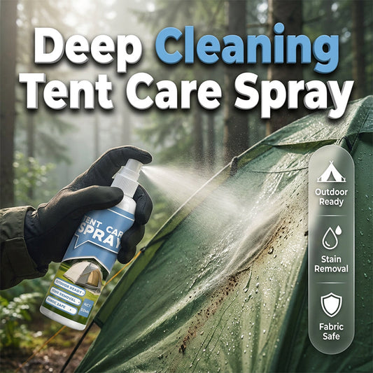 Nettoyant et réparateur pour toile de tent