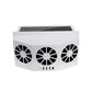 Le nouvel artefact de refroidissement de voiture solaire [ventilateur d'extraction de circulation d'air]