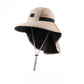 Chapeau de soleil à large bord et rabat de protection pour la nuque, indice UPF 50