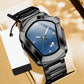 ⏳Offre à durée limitée : 50 % de réduction⏰Montre à quartz pour homme de forme rhombique