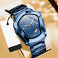 ⏳Offre à durée limitée : 50 % de réduction⏰Montre à quartz pour homme de forme rhombique