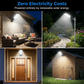 ☀️🌙 PROMO FLASH 50% ! Lumière Solaire Extérieure LED – Détecteur de Lumière & Mouvement, IP67, 240° Grand Angle, Batterie LFP, 3 Puissances, Parfaite pour Allée, Jardin & Garage 🏡