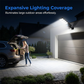 ☀️🌙 PROMO FLASH 50% ! Lumière Solaire Extérieure LED – Détecteur de Lumière & Mouvement, IP67, 240° Grand Angle, Batterie LFP, 3 Puissances, Parfaite pour Allée, Jardin & Garage 🏡