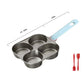 🍳 50 % DE RÉDUCTION EN CE MOMENT ! 🥞 Poêle antiadhésive pour le petit-déjeuner – Conception 3-en-1, revêtement en titane et compatible avec tous les types de cuisinières – Pour préparer facilement des œufs, de la viande et des crêpes