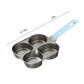 🍳 50 % DE RÉDUCTION EN CE MOMENT ! 🥞 Poêle antiadhésive pour le petit-déjeuner – Conception 3-en-1, revêtement en titane et compatible avec tous les types de cuisinières – Pour préparer facilement des œufs, de la viande et des crêpes