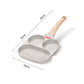 🍳 50 % DE RÉDUCTION EN CE MOMENT ! 🥞 Poêle antiadhésive pour le petit-déjeuner – Conception 3-en-1, revêtement en titane et compatible avec tous les types de cuisinières – Pour préparer facilement des œufs, de la viande et des crêpes