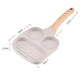 🍳 50 % DE RÉDUCTION EN CE MOMENT ! 🥞 Poêle antiadhésive pour le petit-déjeuner – Conception 3-en-1, revêtement en titane et compatible avec tous les types de cuisinières – Pour préparer facilement des œufs, de la viande et des crêpes