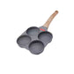🍳 50 % DE RÉDUCTION EN CE MOMENT ! 🥞 Poêle antiadhésive pour le petit-déjeuner – Conception 3-en-1, revêtement en titane et compatible avec tous les types de cuisinières – Pour préparer facilement des œufs, de la viande et des crêpes