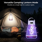 Lampe anti-moustiques bionique portabl