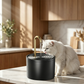 🐱 50 % DE RÉDUCTION EN CE MOMENT ! ✨ Fontaine à eau en céramique pour animaux de compagnie – Modèle à robinet, ultra-silencieuse et avec filtre – Eau fraîche et courante, facile à nettoyer – Idéale pour les chats ou les petits chiens 💦