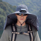 Casquette de pêcheur respirante avec ventilateur solair