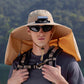 Casquette de pêcheur respirante avec ventilateur solair