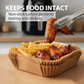 🔥-50% PROMO✨Feuilles cuisson jetables friteuse à air, antiadhésives résistantes chaleur🍟