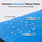 📦🧳Sac de rangement et de déménagement pliable – Poignées robustes et fermeture éclair – Se plie à plat, idéal pour les déménagements, les voyages ou le rangement de placard – Réutilisable et facile à nettoyer 🏠