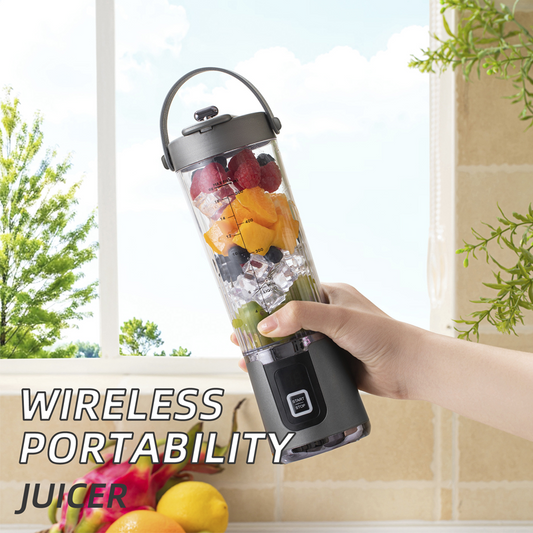 🥤🔪 PROMO FLASH 50% ! Mixeur-Jus Portable Sans Fil – 10 Lames, Moteur Puissant, Recharge USB, 3 Couleurs, Idéal Smoothies & Voyage 🍓